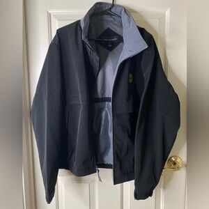 PORT AUTHORITY NiKSUN black windbreaker jacket size L